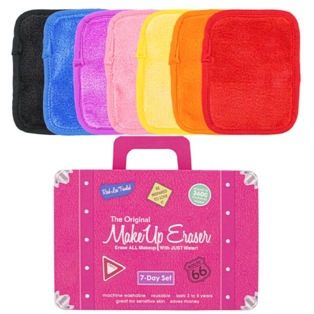 THE ORIGINAL MAKEUP ERASER Road Less Traveled 7-Day set